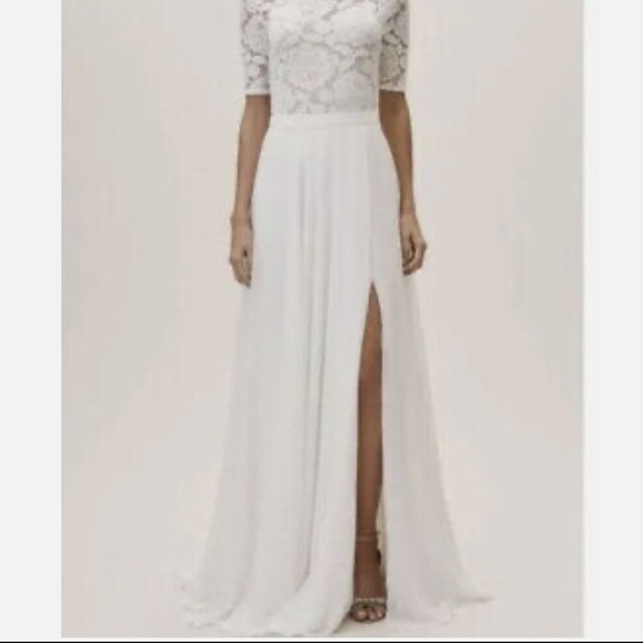 BHLDN Chateau Chiffon Maxi Skirt - Picture 10 of 12